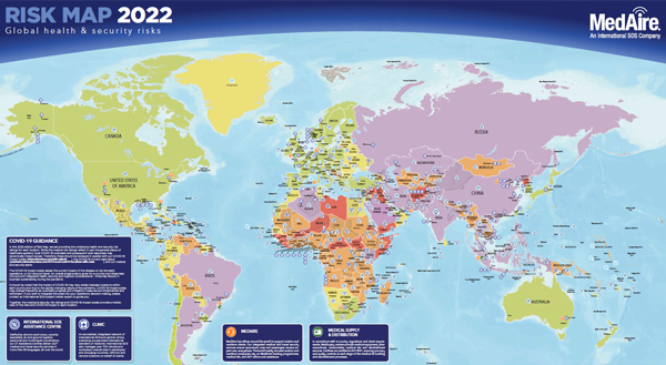 Scopri la Risk Map 2022