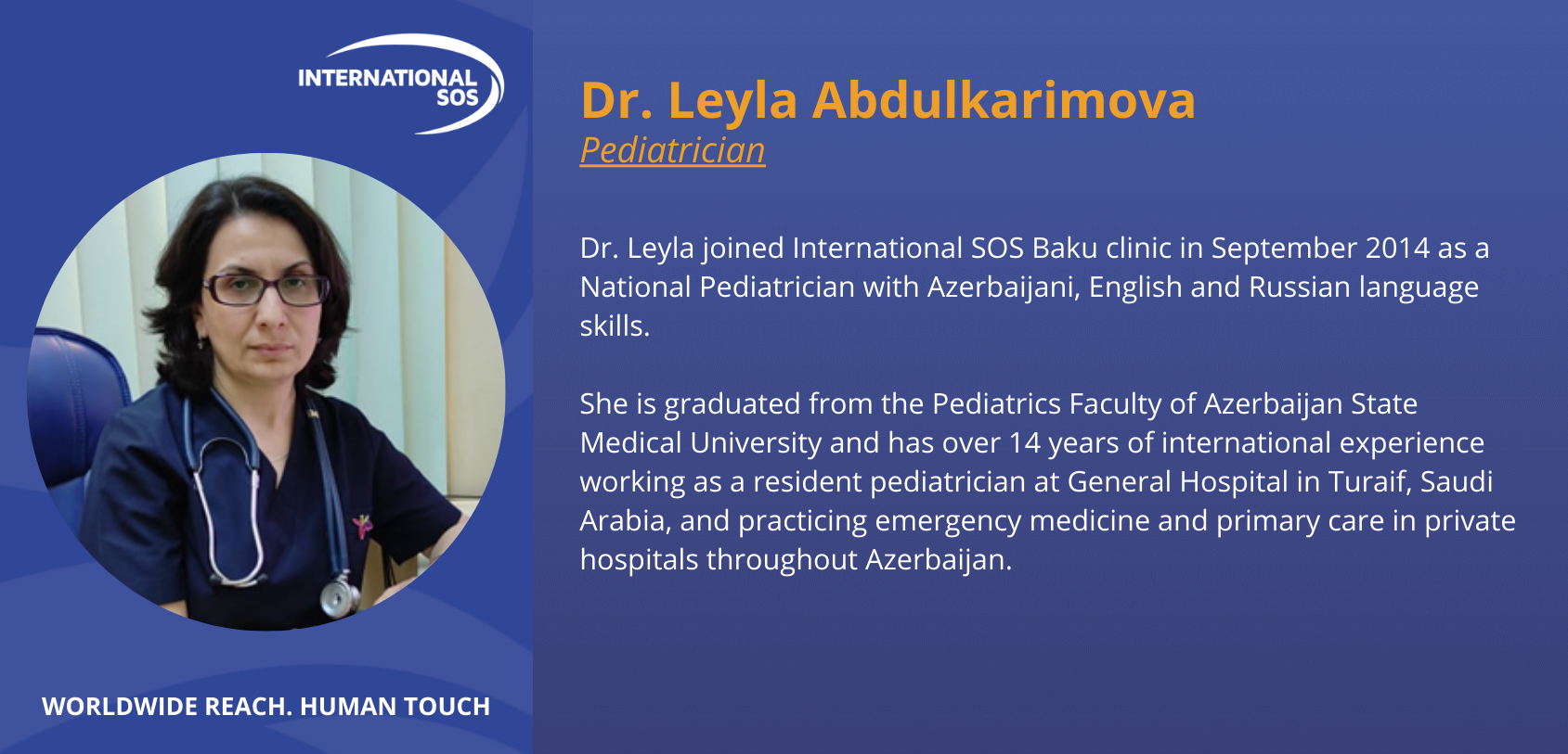 Dr Leyla - Pediatrician