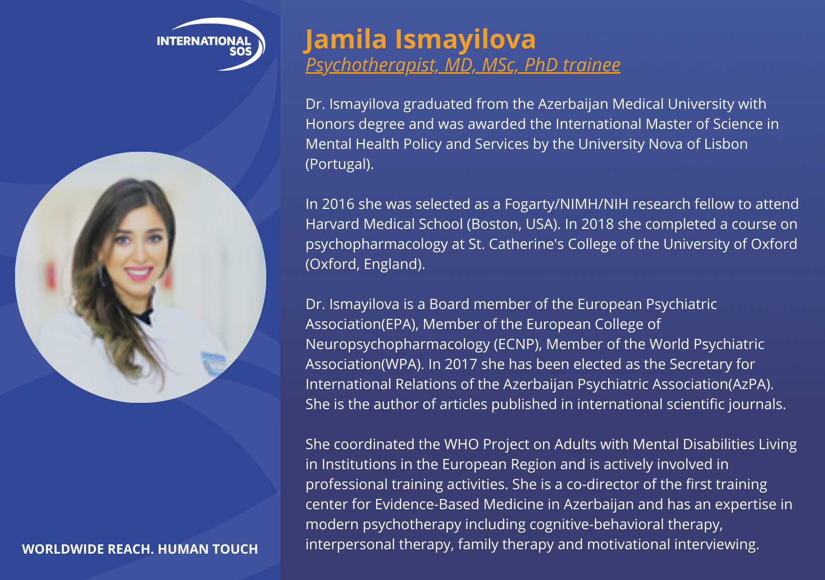 Jamila - Psychotherapist